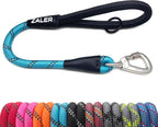 ZALER Short Dog Leash, 18 Inches Rope Traffic Leashes for Dogs, Reflective Dog Lead with O-Ring, Heavy Duty Pet Leash for Large and Medium Dogs (18'' Black) - Image 15