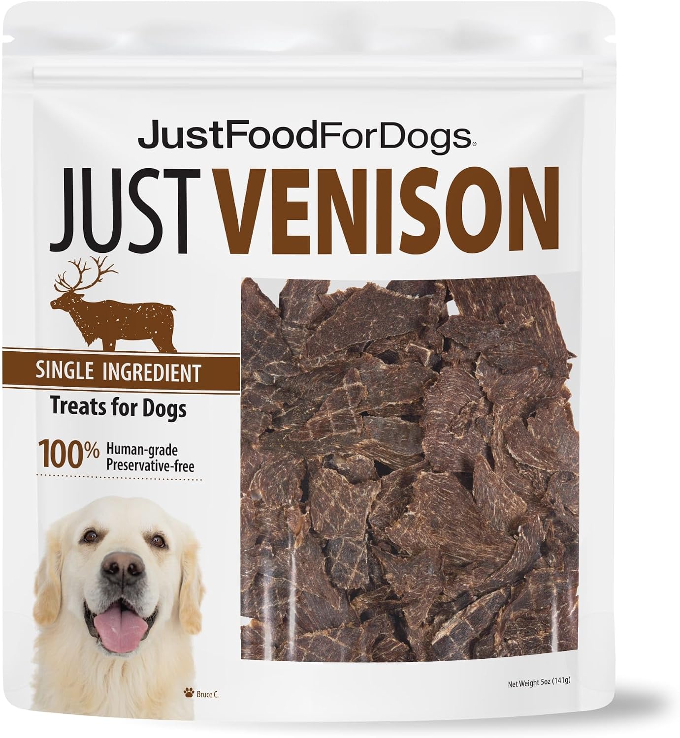 Just Food for Dogs Single Ingredient Healthy Dog Treats and Dog Snacks, Jerky Treats, Human Grade, Preservative and Grain Free, Rawhide Free Chews, Low Calorie Treat - Chicken Breast, 5 oz - Image 14