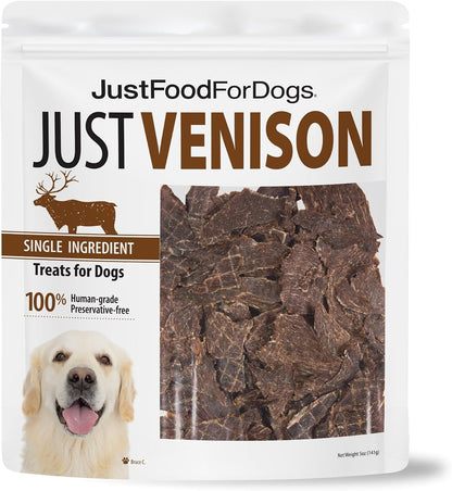 Just Food for Dogs Single Ingredient Healthy Dog Treats and Dog Snacks, Jerky Treats, Human Grade, Preservative and Grain Free, Rawhide Free Chews, Low Calorie Treat - Chicken Breast, 5 oz - Image 14