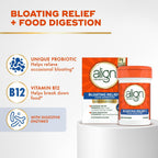 Align Probiotic 28 Capsules packaging side view showing active ingredients