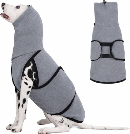 Adnikia flexible dog apparel showing the underbelly closure layout for easy putting on and off.
