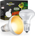 REPTI HOME Reptile Heat Lamp 100W front view showing the premium frosted glass basking spotlight bulb design.