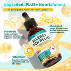 Premium cat supplement ingredients highlighting colostrum and salmon oil benefits.