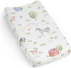 Sweet Jojo Designs Farm Animals changing pad cover front view
