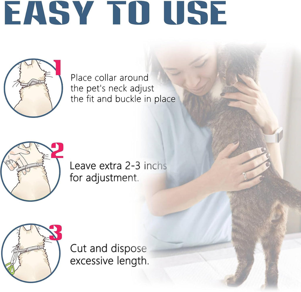 Included flea comb and tweezers for cat grooming