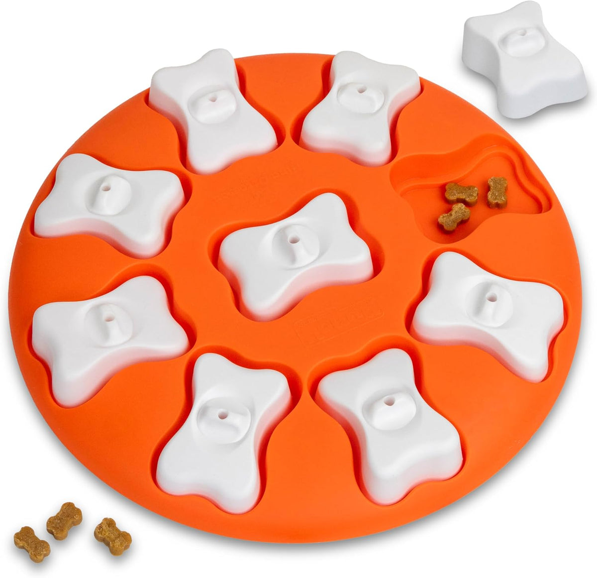 Outward Hound by Nina Ottosson Dog Brick - Interactive Treat Puzzle Enrichment Toy, Level2 Intermediate - Image 13