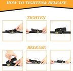 Adjustable nylon leash clips for pet travel safety