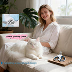 RyanDesign cat and dog nail cutter featuring the built-in protective safety guard feature.