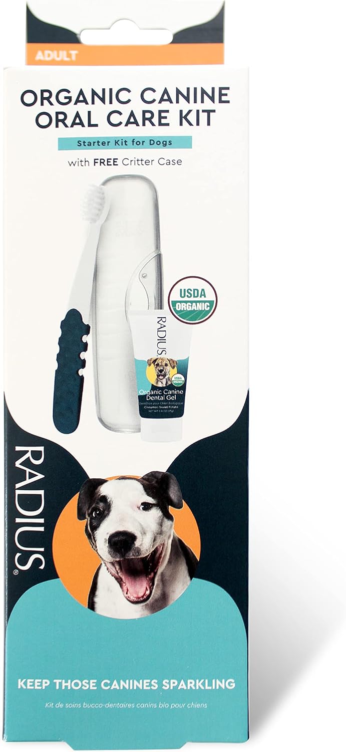 RADIUS USDA Organic Dental Solutions Puppy Kit 1 Unit, 1 Dog Toothbrush & 1 0.8oz Toothpaste, Ultra Soft Bristle & Non Toxic Toothpaste for Dogs, Designed to Clean Teeth, Xylitol Free - Image 10