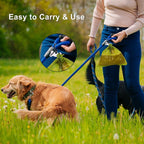 Hilihali packaging containing two pieces of hands free leash accessories