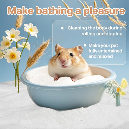 Sukh sand bath packaging showing small animal variety