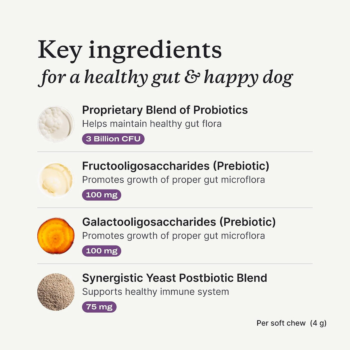 Premium imported USA pet supplement for dog seasonal allergies and paw licking.