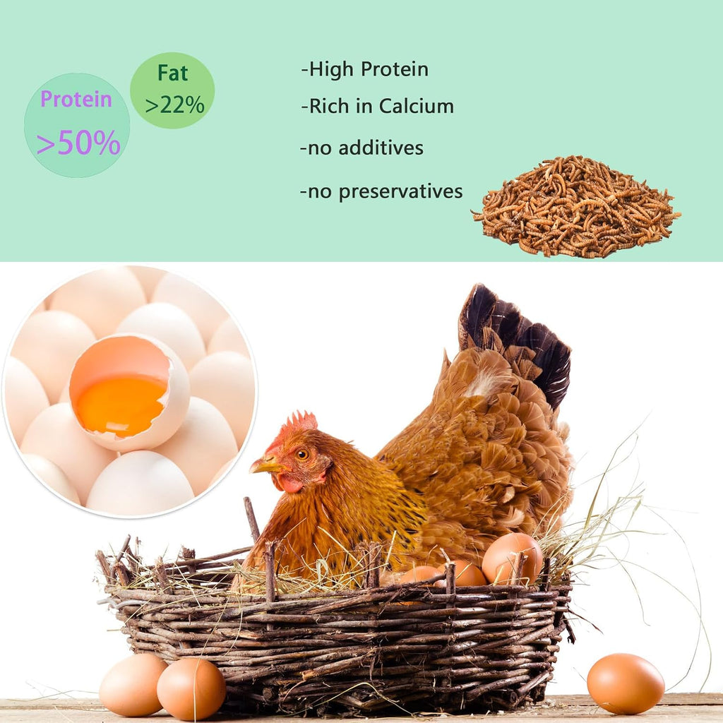 Nutritional profile and crude protein breakdown illustration for pets