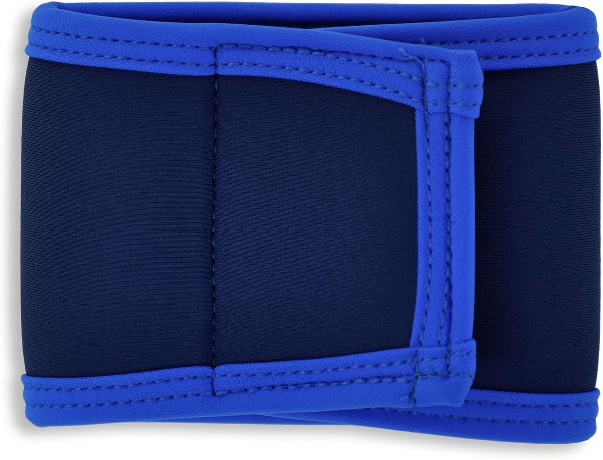 PlayaPup canine belly band royal large size adjustable closure close up