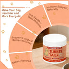 Lumiquor pets premium canine immunity supplement showing natural ingredients list