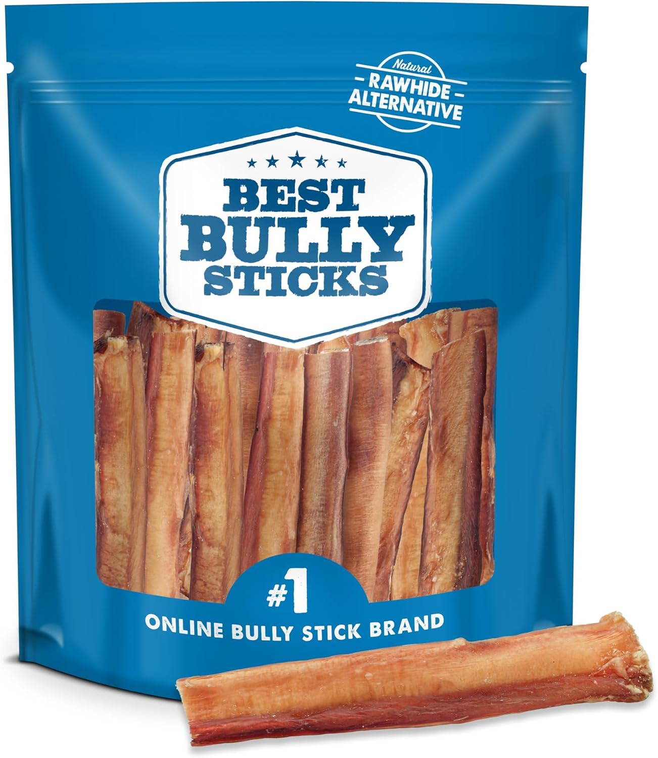 Best Bully Sticks Thick 12 Inch Bully Sticks for Dogs - 5 Count (Pack of 1) - Natural Grass-Fed Beef, Single Ingredient, Grain and Rawhide Free - Large Breeds - Image 10