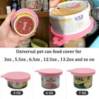 Paw shaped pet food spoon opening a metal can