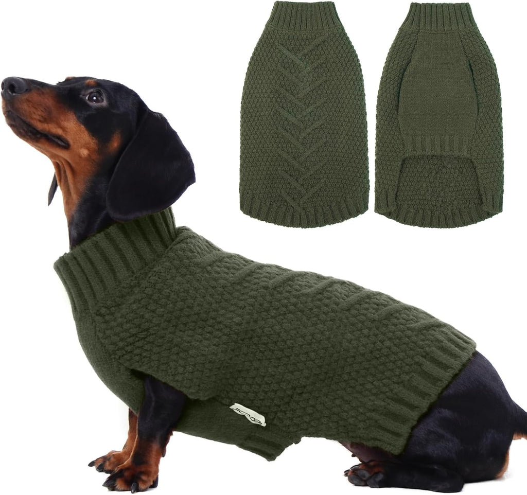 IECOii Extra Large Dog Sweater, XXXL Dog Sweater for Large Dogs Girl Boy, Xmas Pet Holiday Sweaters Large Size, Warm Doggy Christmas Knitwear Big Dogs Sweater for Labrador, Doberman, DarkGrey-3XL - Image 9