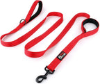 Primal Pet Gear Dog Leash 8ft Long - Black - Traffic Padded Two Handle - Heavy Duty - Double Handles Lead for Control Safety Training - Leashes for Large Dogs or Medium Dogs - Dual Handles Leads - Image 9