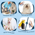 FlyDog professional dematting and deshedding comb close up
