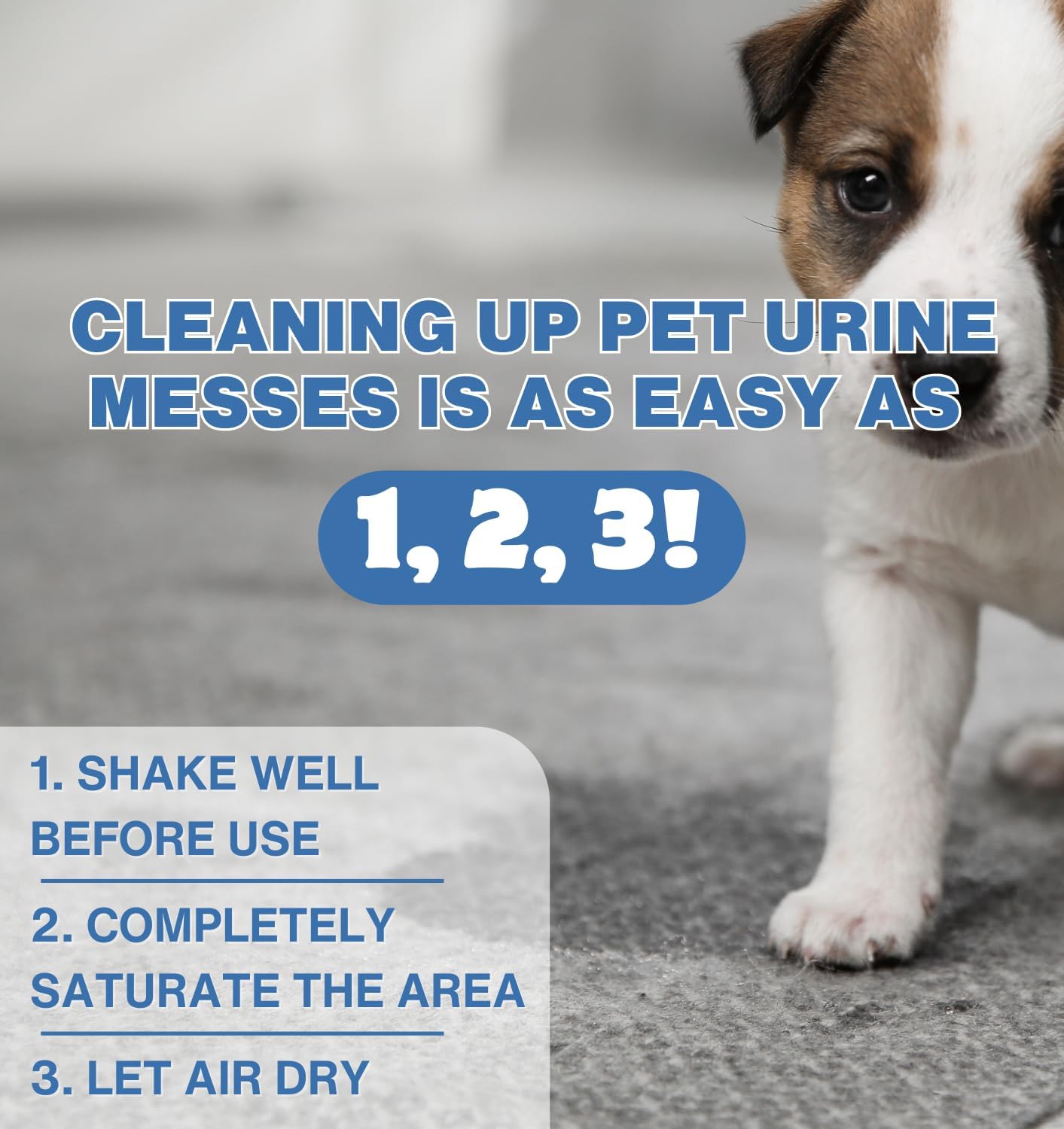 Stink Free brand dog urine deodorizer liquid for permanent home freshness