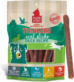 Plato Pet Treats Air Dried Dog Treats Salmon Thinkers Sticks, Natural Dog Treats, Real Meat, Air Dried, Made in the USA, 10oz - Image 14