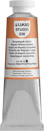 Lukas Studio Artist Oil Color Paints - High-pigment oil paint made with natural binder for artist, painting, & more! - [Raw Sienna - 200 mL] - Image 15