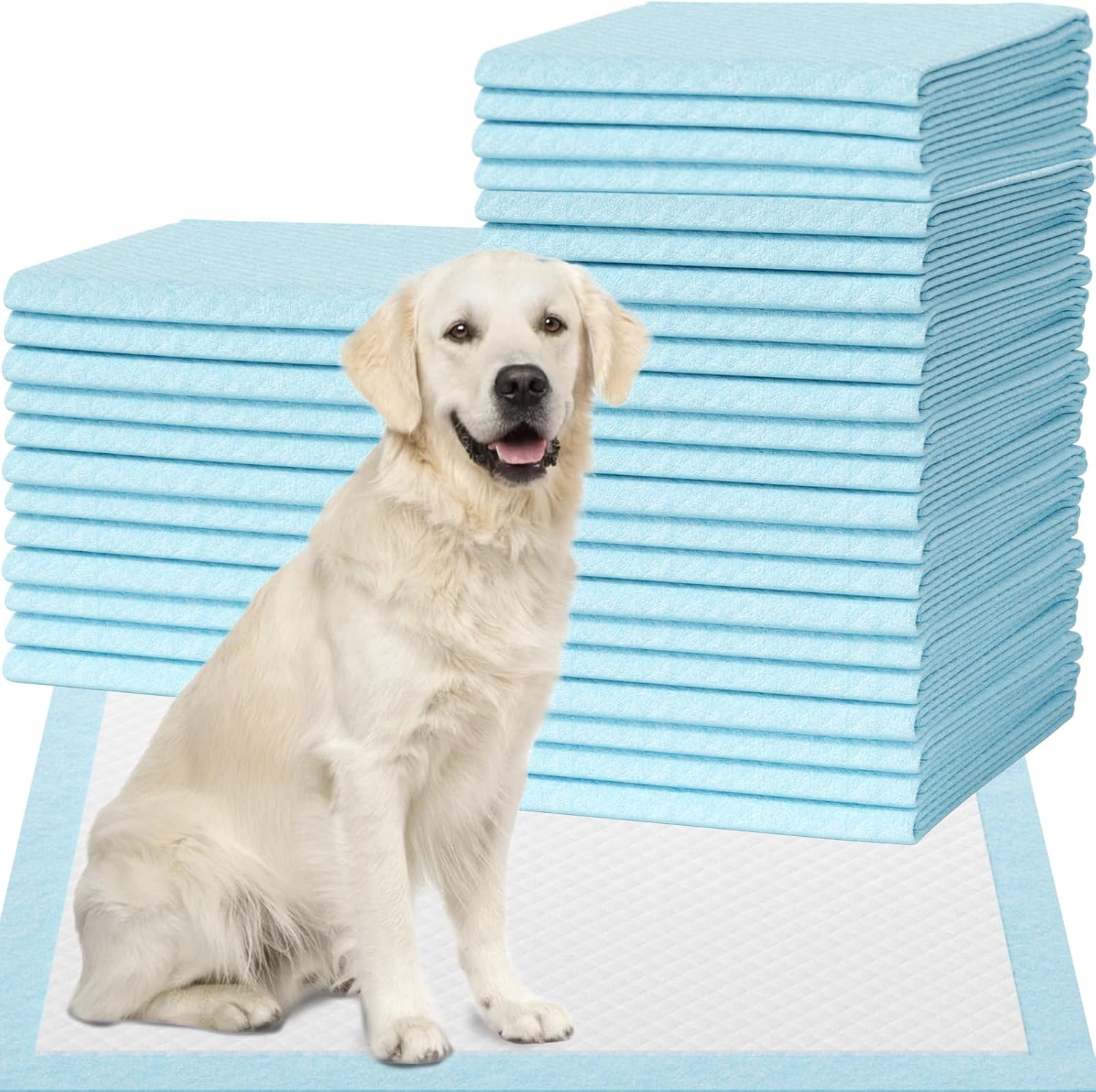 IMMCUTE Large Dog Pee Pads 28"x30"-50 Count | Large Puppy Pee Training Pads Super Absorbent & Leak-Proof | Disposable Pet Piddle and Potty Pads for Puppies | Dogs | Doggie - Image 11