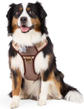 Reddy dog harness navy large featuring faux leather traffic handle