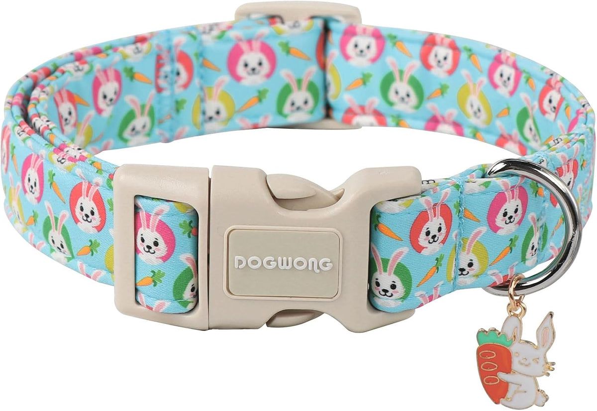 DOGWONG Yellow Bee Dog Collar- Cute Fun Dog Collars Adjustable Designer Spring Puppy Yellowe Dog Collar for Small Medium Large Dogs M - Image 9