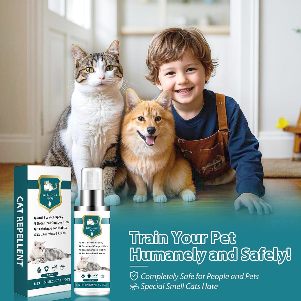 Product label showing botanical ingredients for pet training aid.