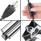 Secure mounting accessories for attaching the imported reptile light hood to vivarium screen covers.