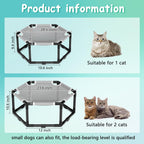 Detailed view of breathable mesh fabric on cat hammock