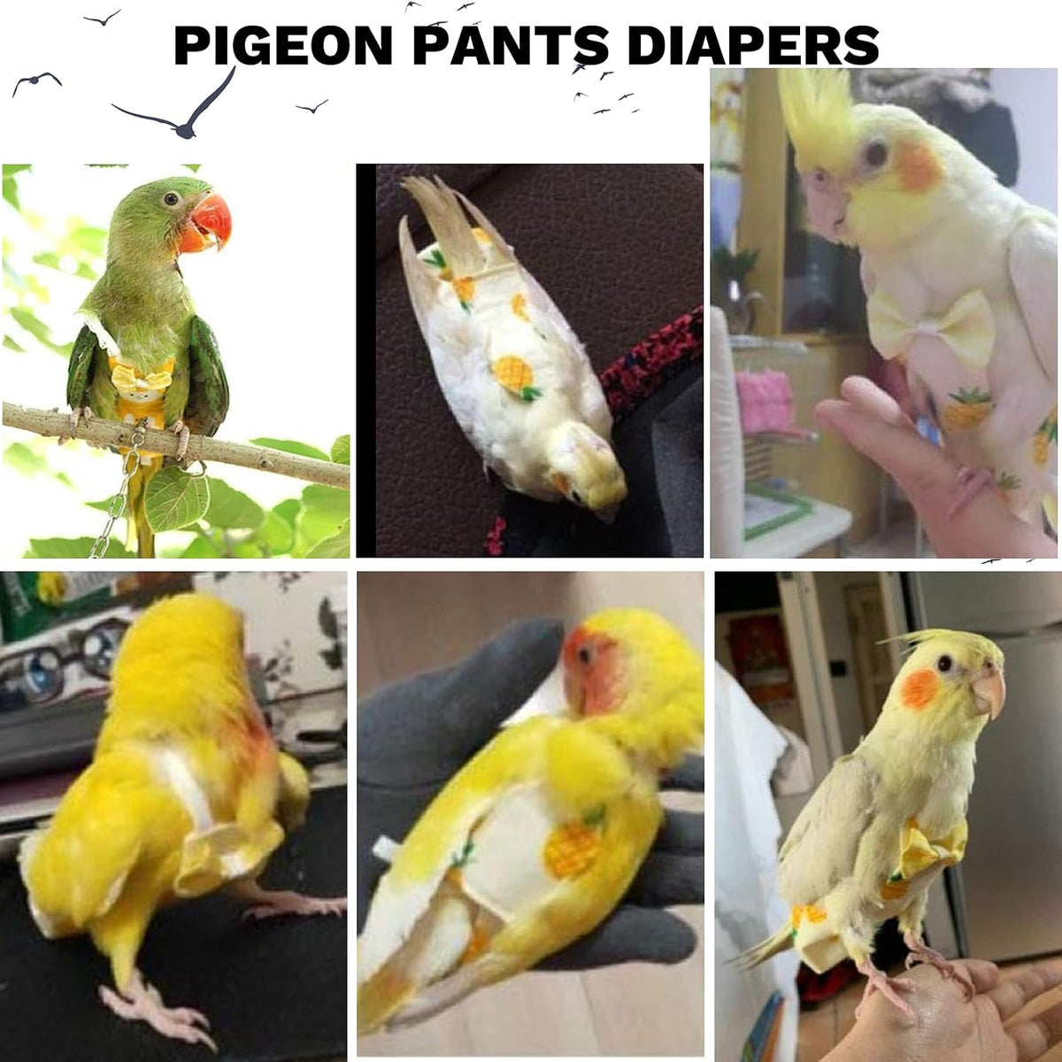 Accessory view of bow tie detail on QBLEEV pigeon pants