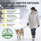 Dog Paw Balm & Nose Butter with Sea Buckthorn | Winter Ice Melt & Hot Pavement Paws Protector | Gentle Moisturizer & Soother for Dry Cracked Pads & Snout Unscented (60g / 2.1oz) - Image 9