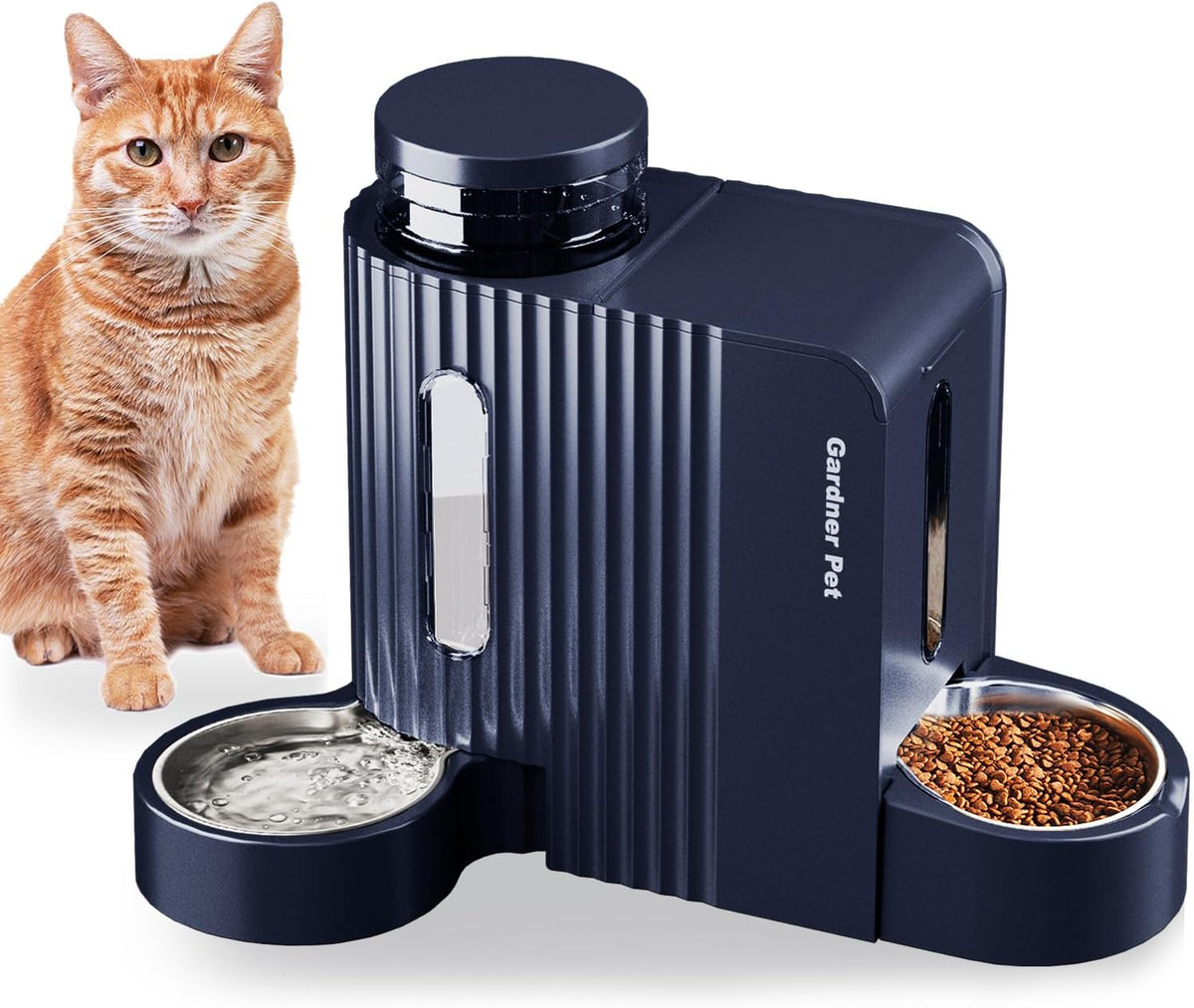 Gardner Pet Automatic Gravity Pet Feeder, 0.8 Gallons*2 Dog Feeder and Water Dispenser Set 100% BPA-Free, 2-in-1 Gravity Feeder with Stainless Steel Bowl for Dogs, Cats, Rabbits, Puppies (Green) - Image 13