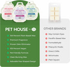 USA imported pet friendly home fragrance packaging back view.