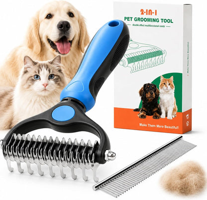 Baktas pet grooming brush package contents and accessories