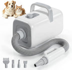 NEWBULIG Pet Grooming Vacuum Kit, 2.5L Dust Cup, 3 Suction Modes and 5 Groomer Tools, Dog Clippers with Cordless Low Noise for Cats, Dogs Other Animals Hair Trimmer - Image 9