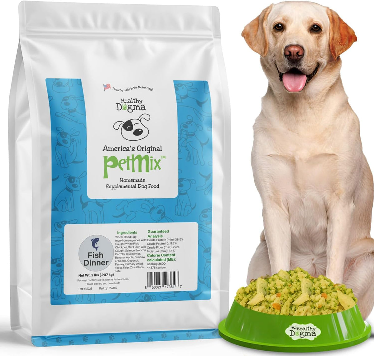 Healthy Dogma Original PetMix - USA Made Dehydrated Dog Food for Allergies, Ideal for Small & Large Breeds (Original, 10 lbs) - Image 11