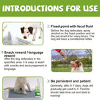 Joanofarc puppy potty training spray bottle with training pads