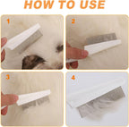 Brillirare pet comb set for rabbits and small animals