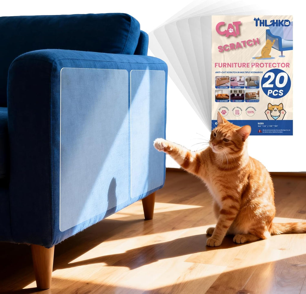 Thlhkd 20pcs cat scratch furniture protector pack front view