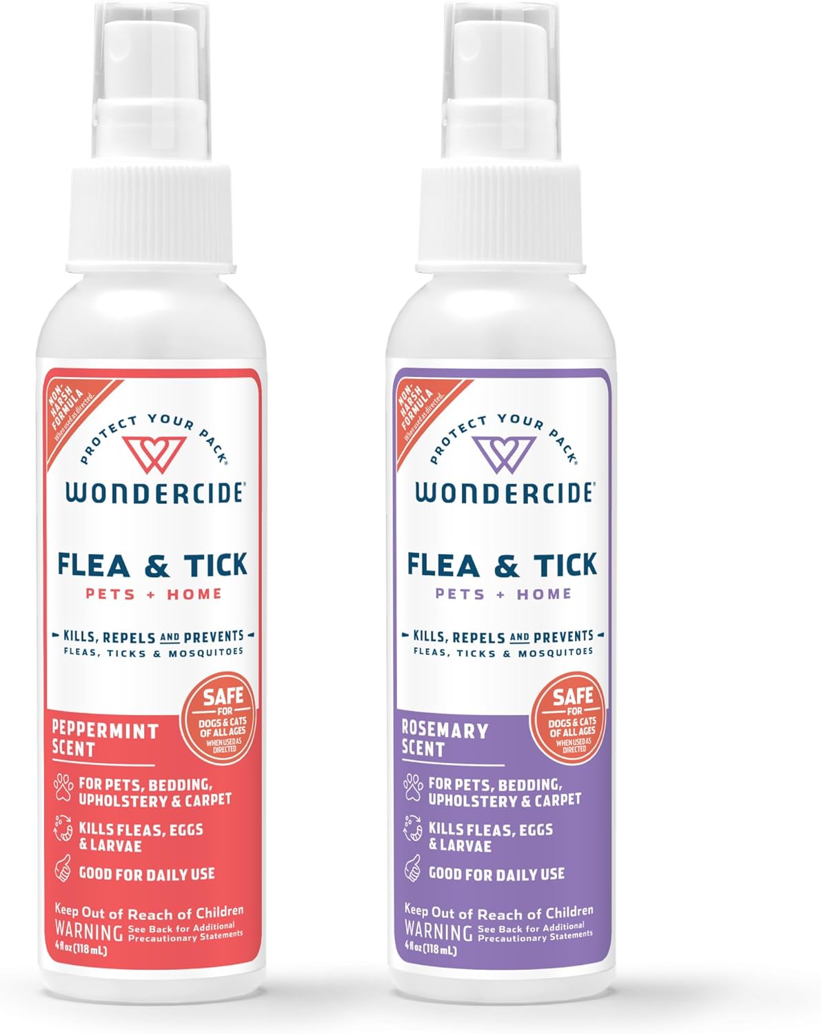 Wondercide - Flea, Tick and Mosquito Spray for Dogs, Cats, and Home - Flea and Tick Killer, Control, Prevention, Treatment - with Natural Essential Oils - 4 oz Lemongrass & Cedarwood 2-Pack - Image 7