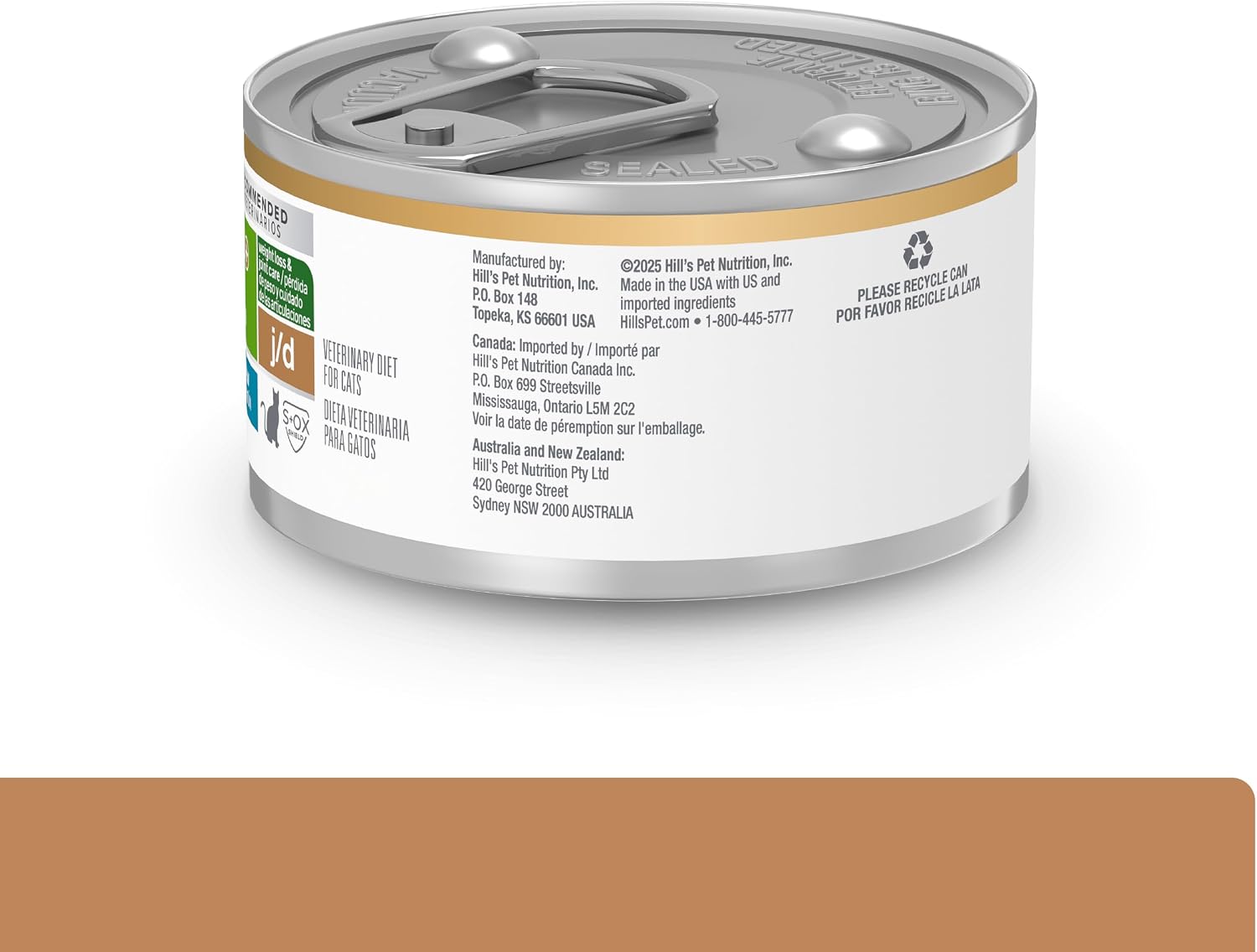 Hills Pet Nutrition tuna and vegetable stew feline veterinary diet pack
