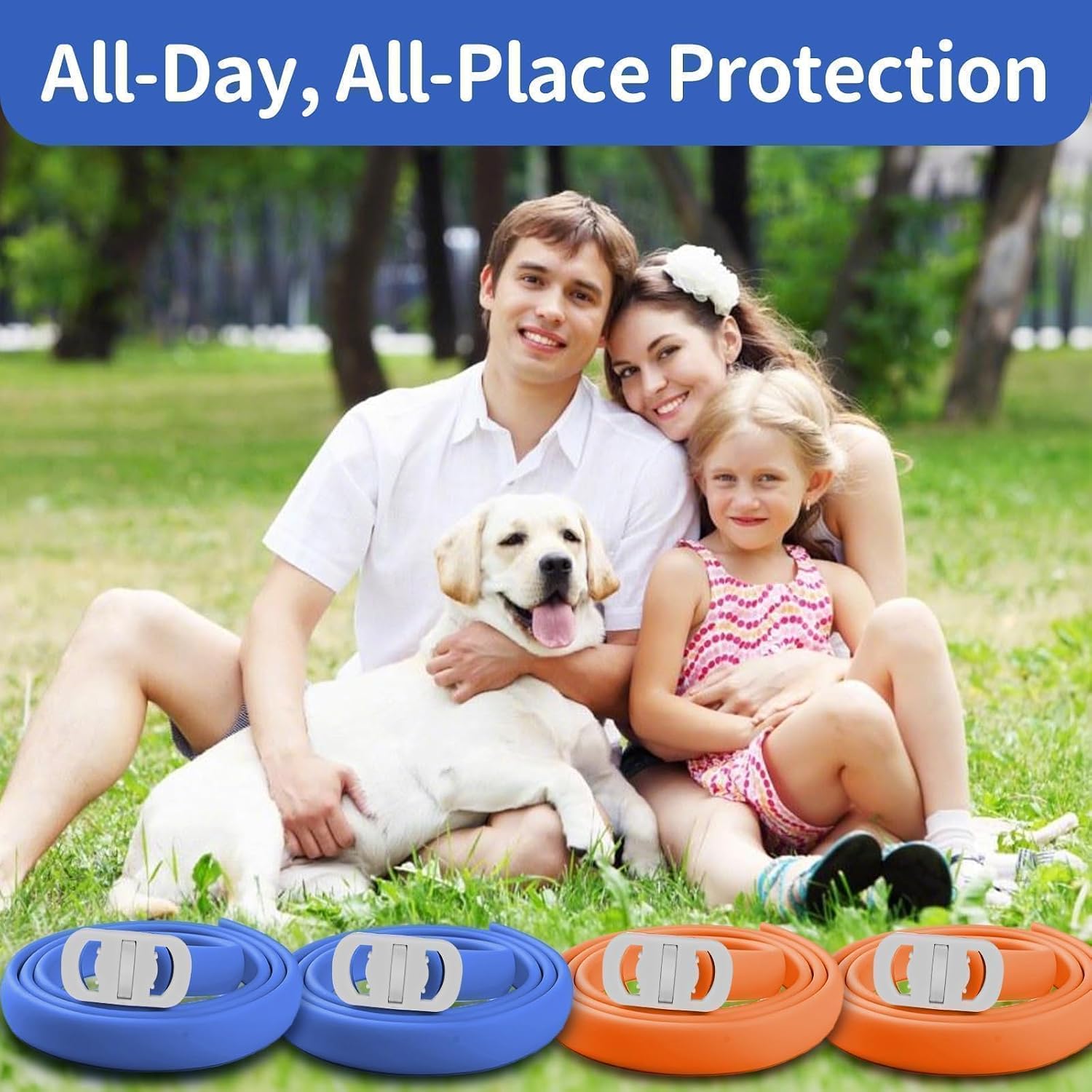 Vicsom flea and tick collar for small and large dogs