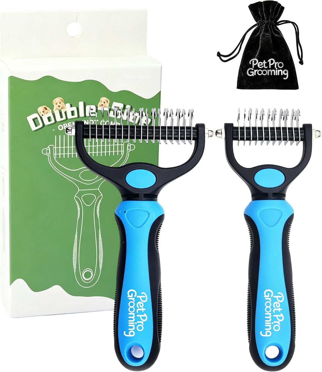 Authentic Judee USA imported pet pro grooming comb packaging view