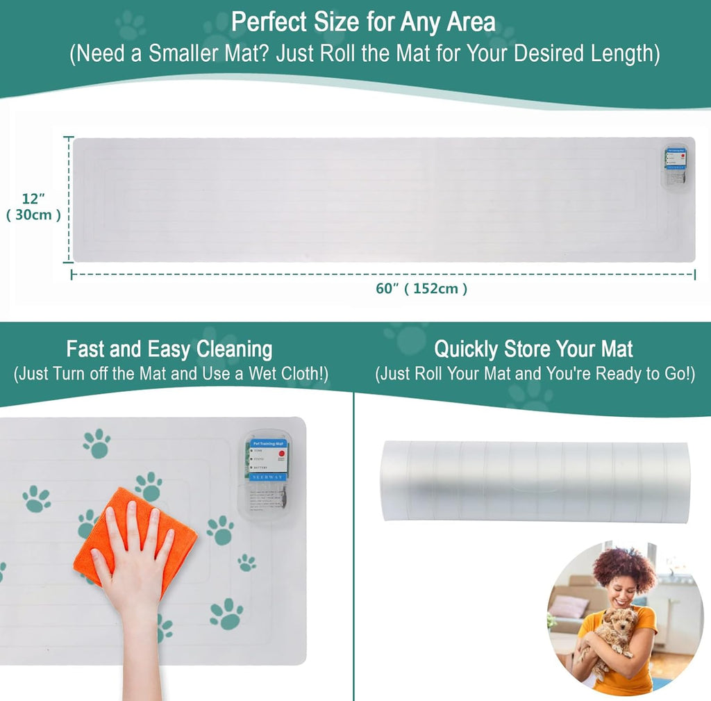 Close up of Seerway pet shock mat control box