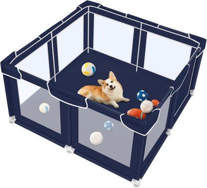 Zikopomi 42 inch cat kennel roof extension providing privacy and shade for small pets