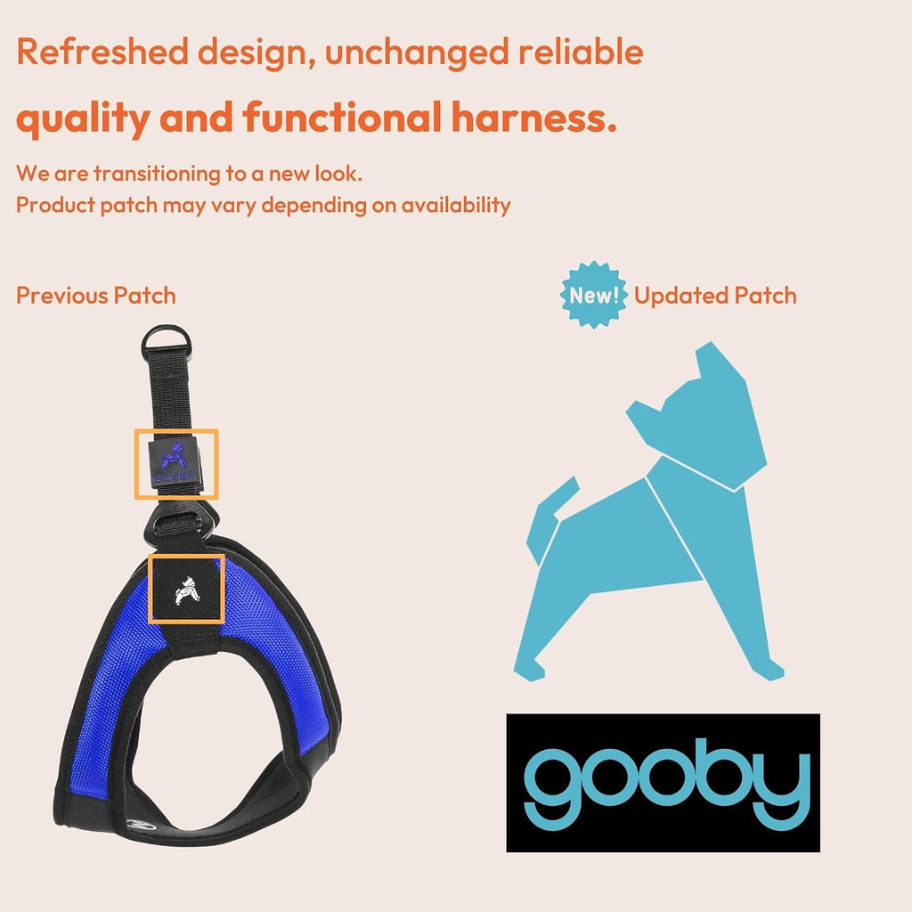 Gooby step-in dog harness small size side profile